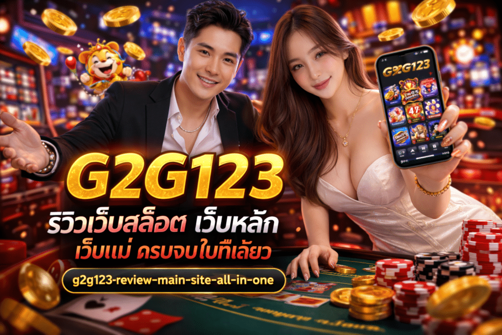 G2G123 รีวิวเว็บสล็อต เว็บหลัก เว็บแม่ ครบจบในที่เดียว