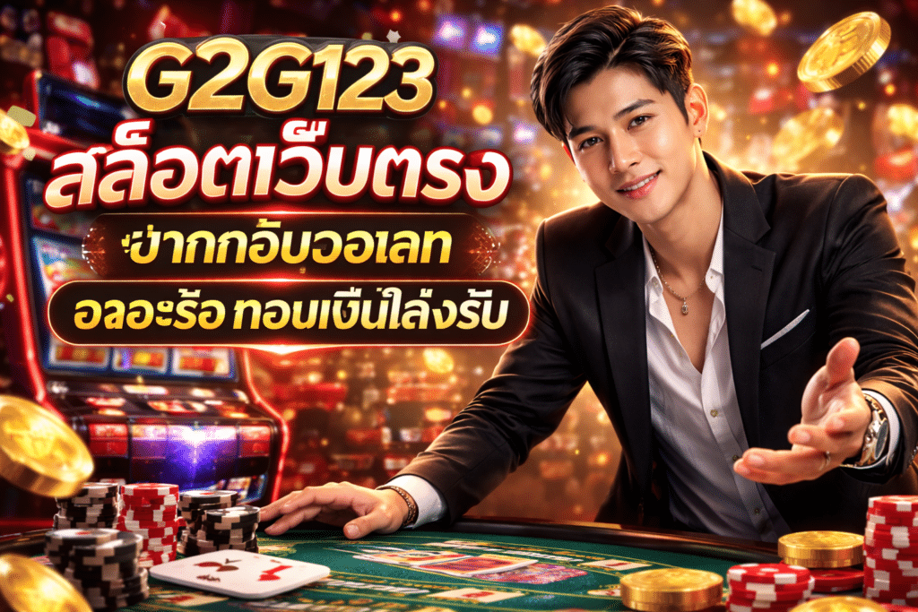 G2G123 สล็อตเว็บตรง ฝากถอนวอเลท จ่ายจริง ถอนเงินได้จริง